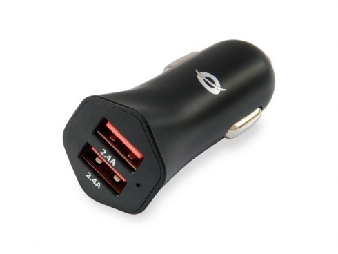 Cargador Usb Coche Conceptronic 24w